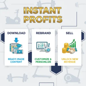 36-Course Fitness PLR Bundle with Master Resell Rights