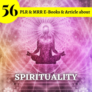 56 Spirituality PLR eBooks and articles | plr bundle resell rights | e book commercial use
